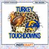 Turkey & Touchdowns Rams PNG Design 1 Turkey & Touchdowns Rams PNG Design