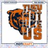 Chicago Bears PNG They Not Like Us