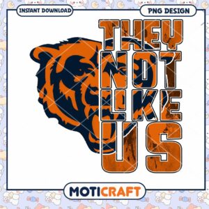 Chicago Bears PNG They Not Like Us