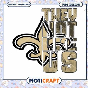 Saints Fleur De Lis They Not Like Us PNG