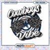 Cowboys Vibe Sunglasses PNG Design