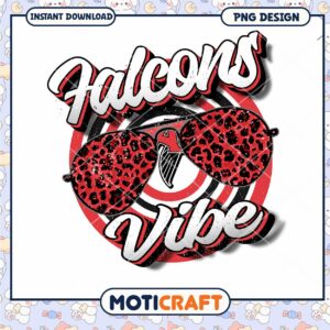 Falcons Vibe PNG Design Download
