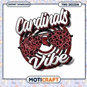Cardinals Vibe PNG Design