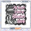 Steelers Love PNG Design My Heart is Full