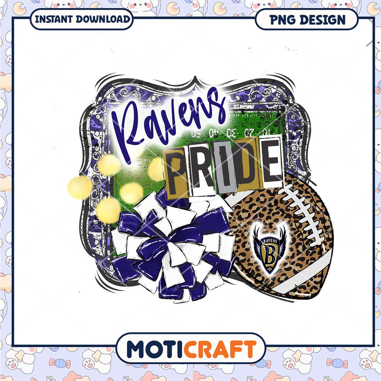 Ravens Pride PNG Sublimation Design Ravens Pride PNG Sublimation Design