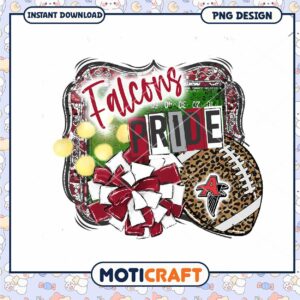 Falcons Pride PNG Sublimation Design