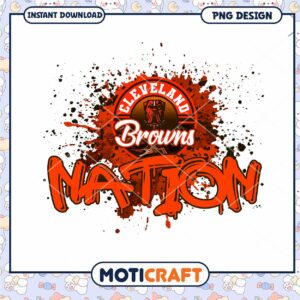 Cleveland Browns Nation PNG Design Cleveland Browns Nation PNG Design