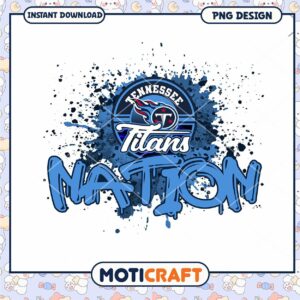 Tennessee Titans Nation PNG Design