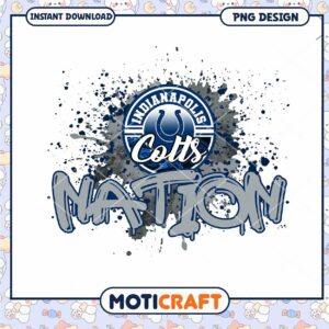 Indianapolis Colts Nation PNG Design