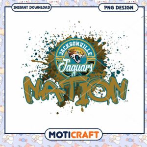Jacksonville Jaguars Nation PNG Design