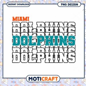 Miami Dolphins PNG Design Instant Download Miami Dolphins PNG Design Instant Download