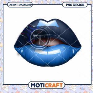 Titans Lips PNG Sublimation Design