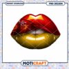 Kansas City Chiefs Lips PNG Design 2 Kansas City Chiefs Lips PNG Design