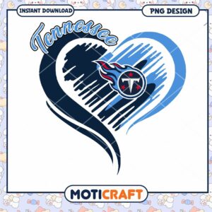 Tennessee Titans Heart PNG Design Tennessee Titans Heart PNG Design