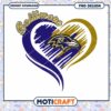Baltimore Ravens Heart PNG Design 1 Baltimore Ravens Heart PNG Design