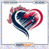 New England Patriots Heart PNG Design 2 New England Patriots Heart PNG Design