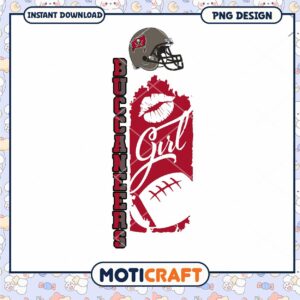 Buccaneers Girl PNG Sublimation Design Buccaneers Girl PNG Sublimation Design