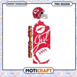 Chiefs Girl PNG Design Instant Download Chiefs Girl PNG Design Instant Download
