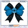 Carolina Panthers Bow PNG Design