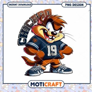 Chicago Bears Taz PNG Mascot Design Chicago Bears Taz PNG Mascot Design