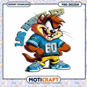 Taz Los Angeles Chargers PNG Taz Los Angeles Chargers PNG