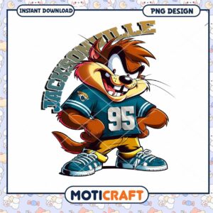 Jacksonville Jaguars Taz PNG Design Jacksonville Jaguars Taz PNG Design