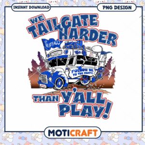Buffalo Bills Tailgate Party PNG Design Buffalo Bills Tailgate Party PNG Design