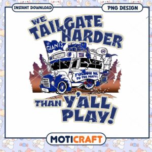 Giants Tailgate Party Bus PNG