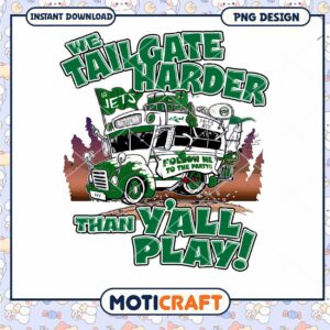 Jets Tailgate Party PNG Design