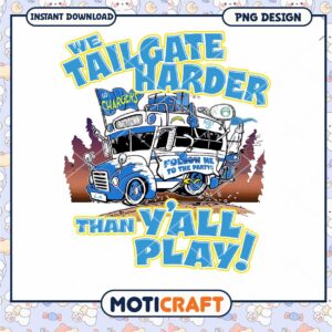 Chargers Tailgate PNG Design Chargers Tailgate PNG Design