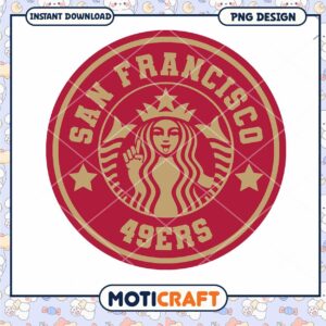 San Francisco 49ers PNG Starbucks Design San Francisco 49ers PNG Starbucks Design