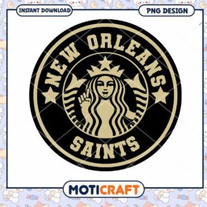 New Orleans Saints Starbucks PNG