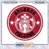 Atlanta Falcons Starbucks PNG Design 2 Atlanta Falcons Starbucks PNG Design