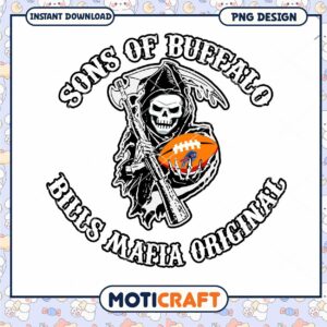 Bills Mafia Grim Reaper PNG