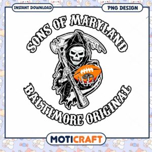 Baltimore Ravens Grim Reaper PNG