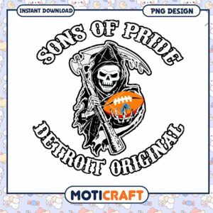 Detroit Lions Grim Reaper PNG Design Detroit Lions Grim Reaper PNG Design