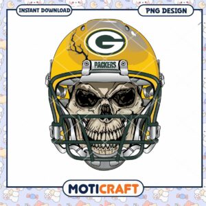 Green Bay Packers Skull Helmet PNG Green Bay Packers Skull Helmet PNG