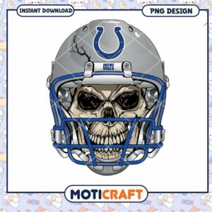 Colts Skull Helmet PNG Design Colts Skull Helmet PNG Design