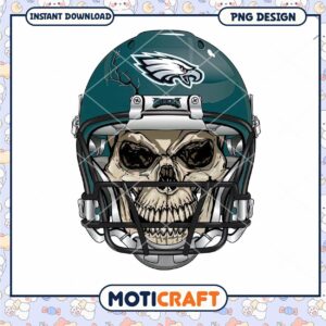 Eagles Skull Helmet PNG Design Eagles Skull Helmet PNG Design