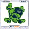 Seattle Seahawks Skull PNG Design