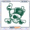 NY Jets Skull PNG Design Instant Download