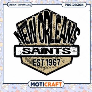 New Orleans Saints PNG Logo 1967