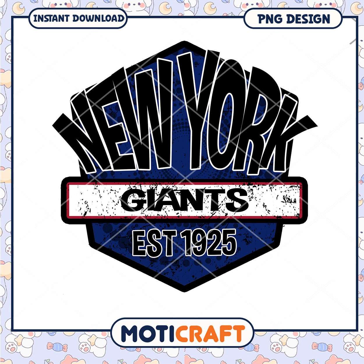 New York Giants PNG Logo Design 1925 New York Giants PNG Logo Design 1925