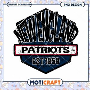 New England Patriots PNG Logo Design