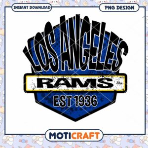 Los Angeles Rams PNG Logo Design