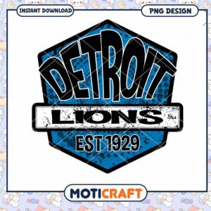 Detroit Lions PNG Logo Design 1929