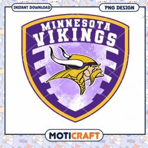 Minnesota Vikings PNG Logo Design