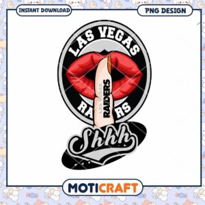 Las Vegas Raiders PNG Shhh Secret Design