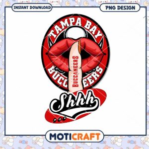 Tampa Bay Buccaneers Shhh PNG Design Tampa Bay Buccaneers Shhh PNG Design