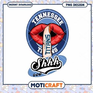 Tennessee Titans Lips PNG Design